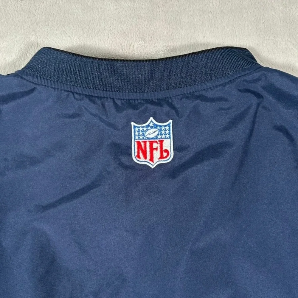 Reebok Dallas Cowboys NFL Team Apparel On Field Pullover Jacket XL Center Logo